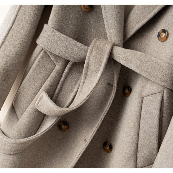 Silvana Cashmere Wrap Coat