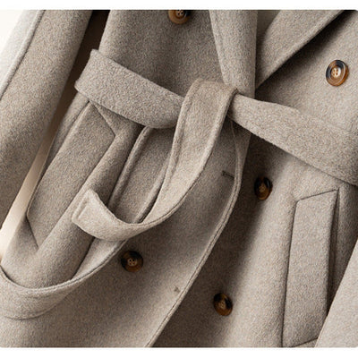 Silvana Cashmere Wrap Coat