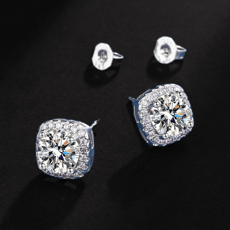 Elena Crystal Set | White Gold 18k