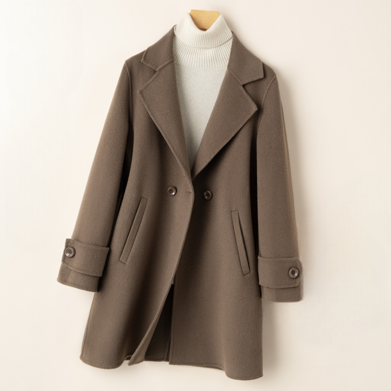 Lynette Wool One-Button Coat