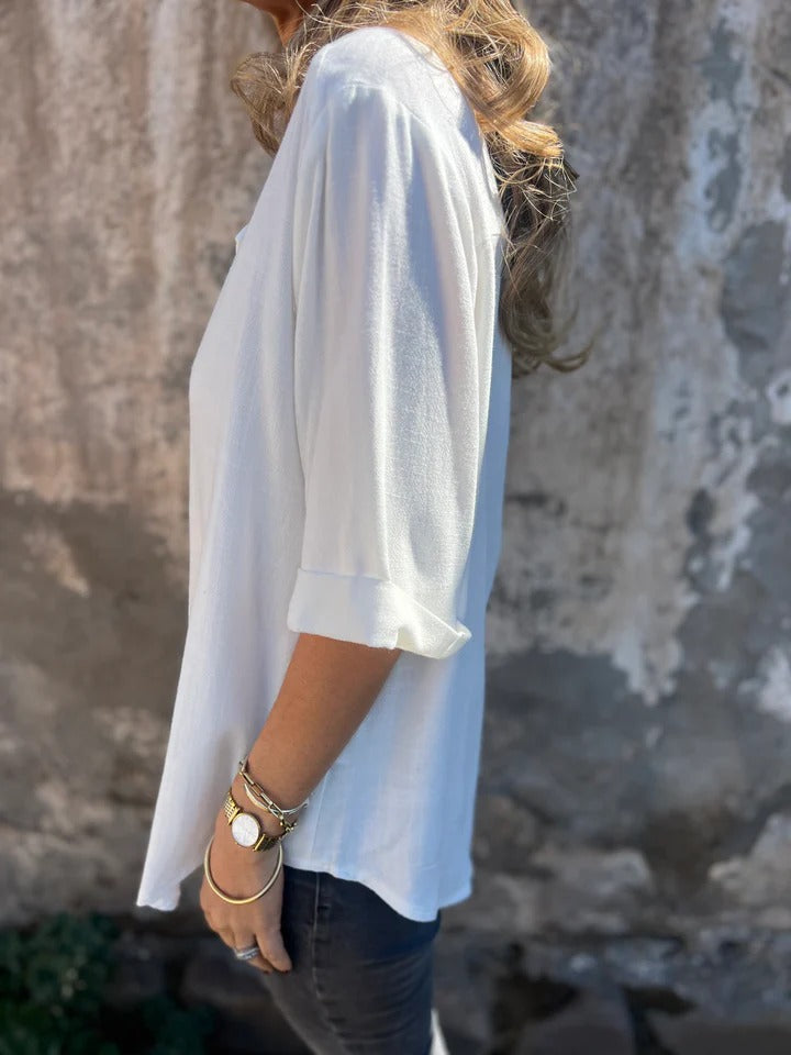 NORTHLINE STUDIO | MINIMALIST BUTTON BLOUSE