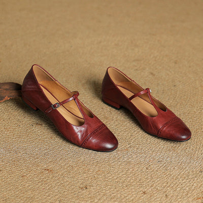 Alice | Elegant Mary Jane Flats