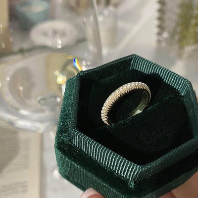 Elodie Vance Ring Set | Gold 16k