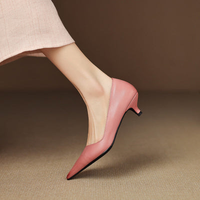 Sylvia | Timeless Style Kitten Heel