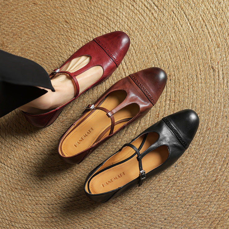 Alice | Elegant Mary Jane Flats