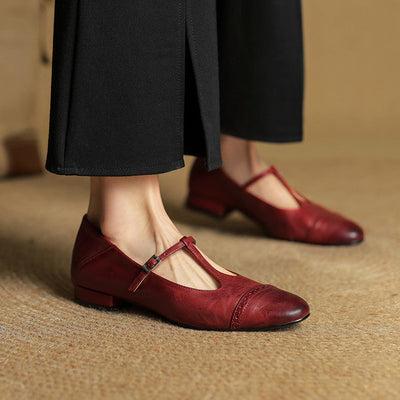 Alice | Elegant Mary Jane Flats