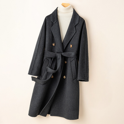 Silvana Cashmere Wrap Coat
