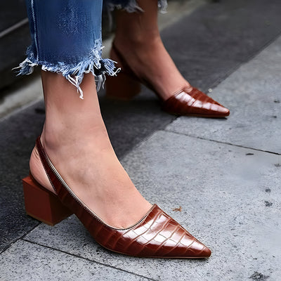 Caroline | Elegant Slingback Heels