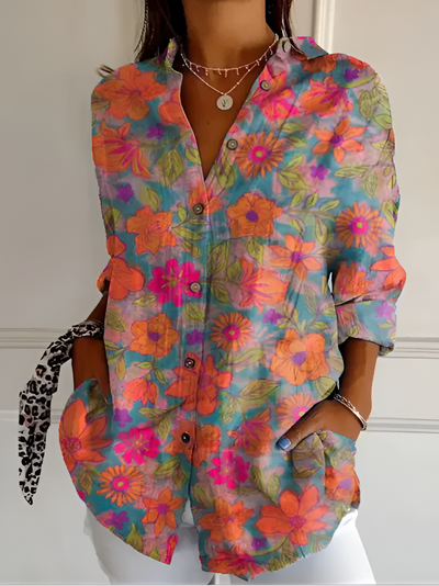 Martine™ | Colorful and Refined Blouse