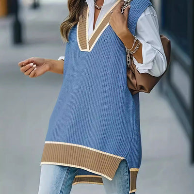 Colette™ | Colourblock Knit Vest