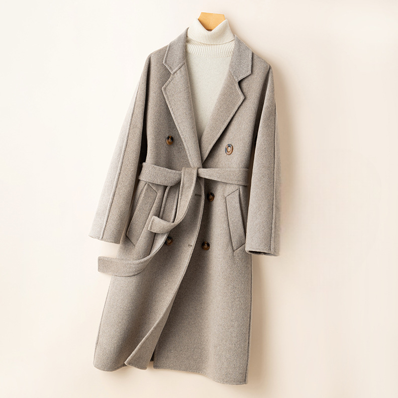 Silvana Cashmere Wrap Coat