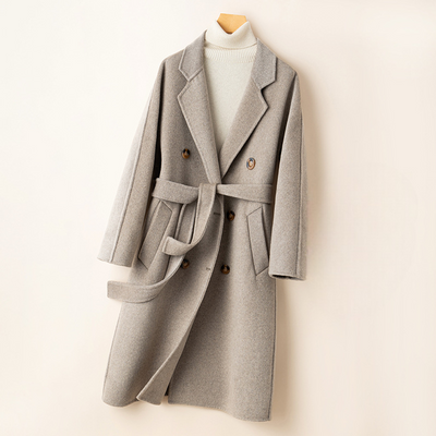 Silvana Cashmere Wrap Coat