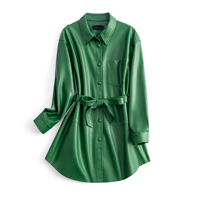 Amanda Sheepskin Leather Jacket