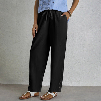 Shania™ | Relaxed Buttoned Pants