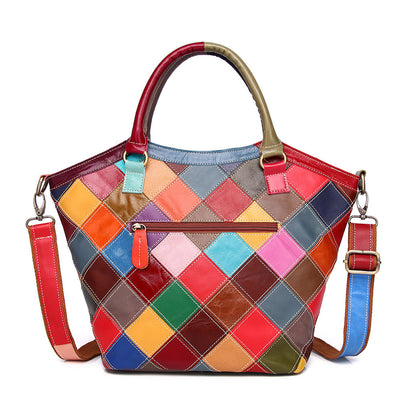 Viva Mosaic Leather Bag