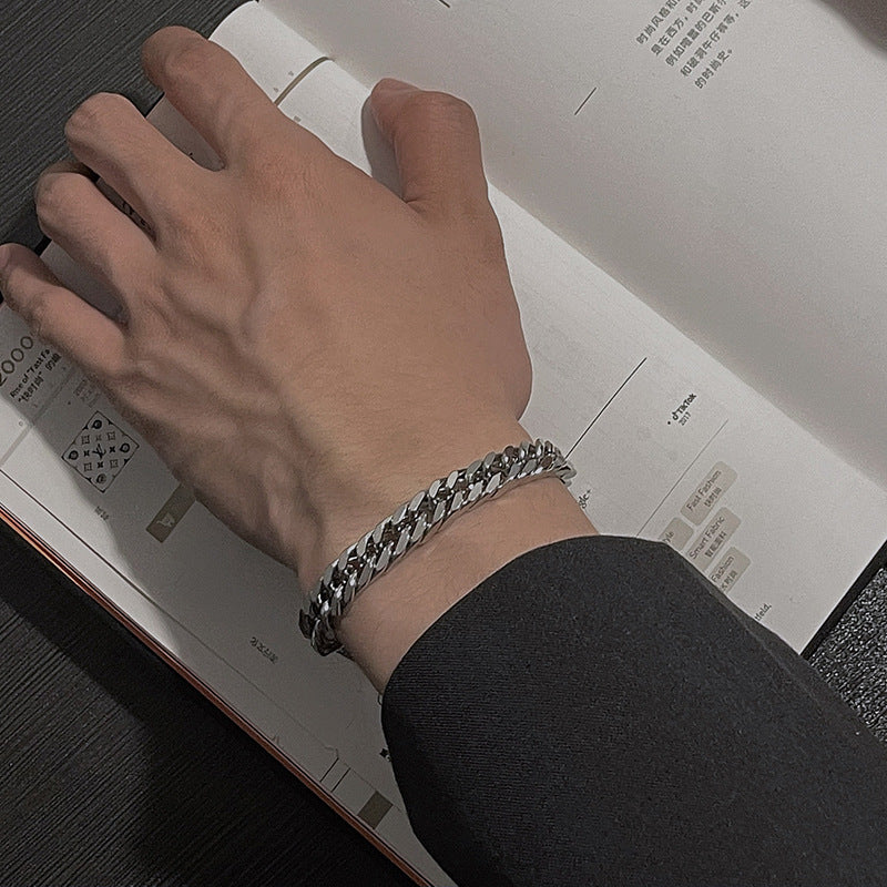 Sterling Vale Bracelet | White Gold 16k