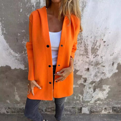 NORTHLINE STUDIO | STATEMENT HOODED CARDIGAN