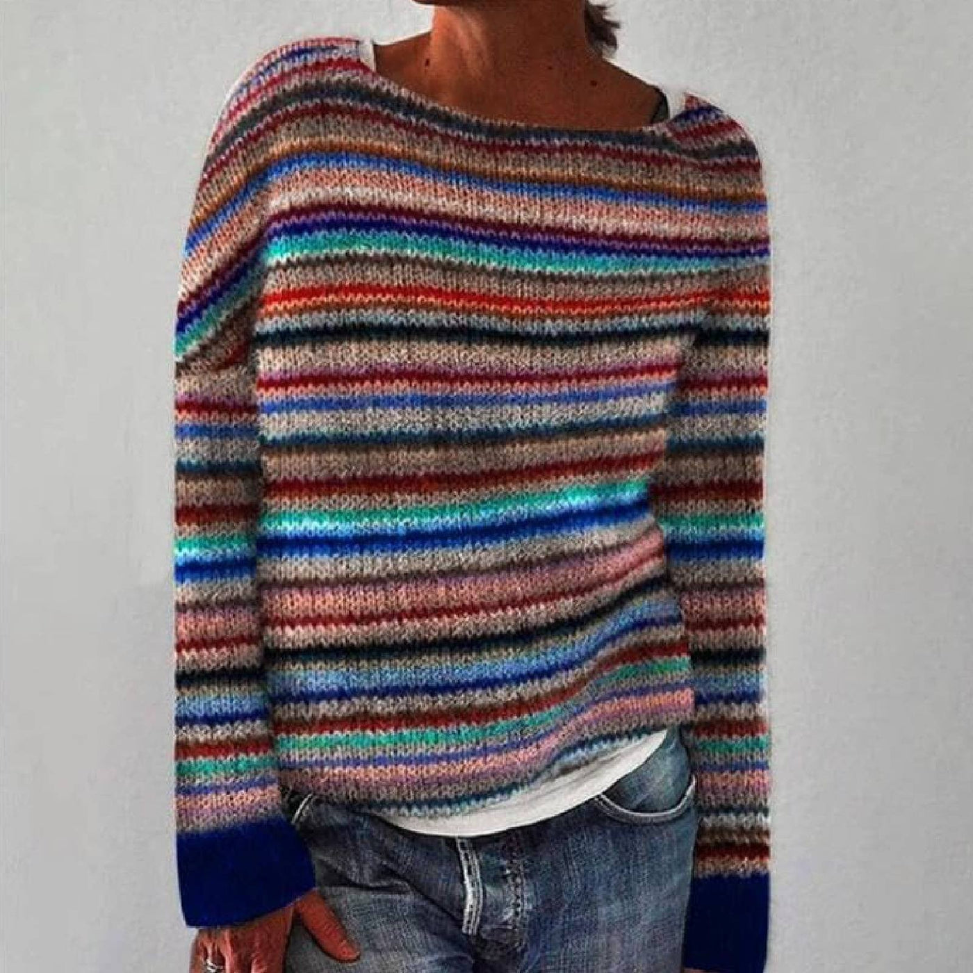 Olivia™ - Cozy Retro Knitted Sweater