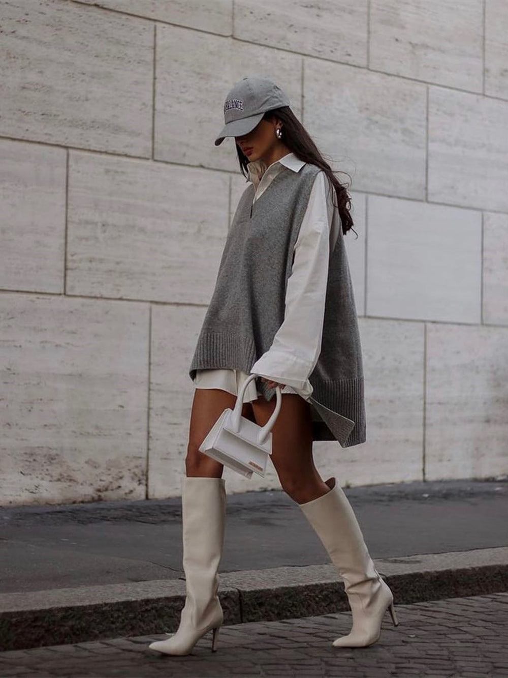 Nathalie™ | Longline Knit Vest