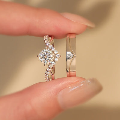 Elric Amora Couple Rings | Gold 16k