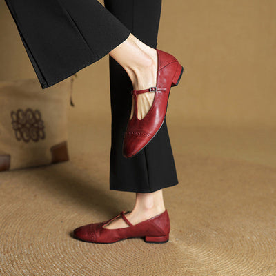 Alice | Elegant Mary Jane Flats