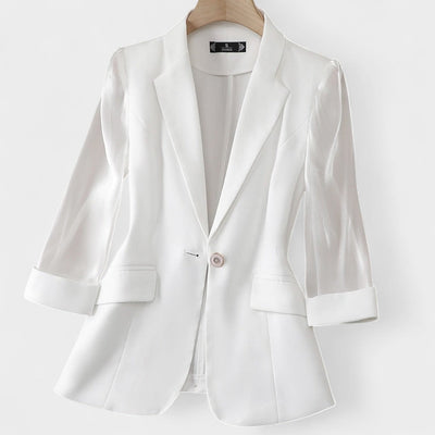 NORTHLINE STUDIO | | SHEER SLEEVE BLAZER