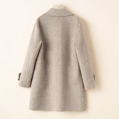 Lynette Wool One-Button Coat