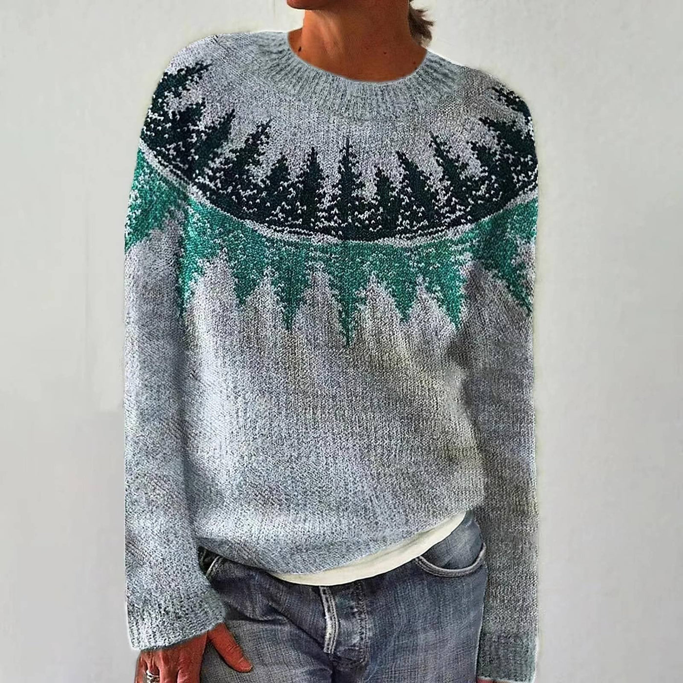 Olivia™ - Cozy Retro Knitted Sweater