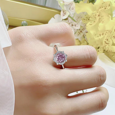 Amara Pinkdawn Set | White Gold 14k