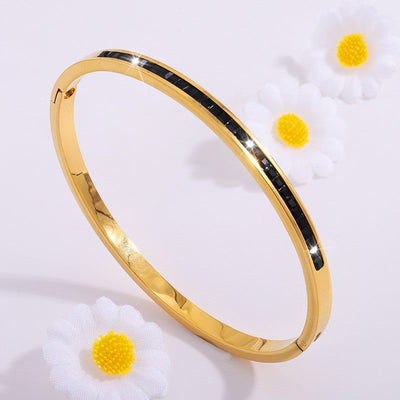 Liora Bellanotte Bracelet Green | Gold 16k