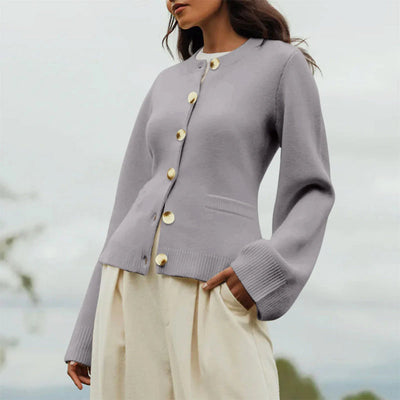 Serafina – Ribbed Knit Cardigan