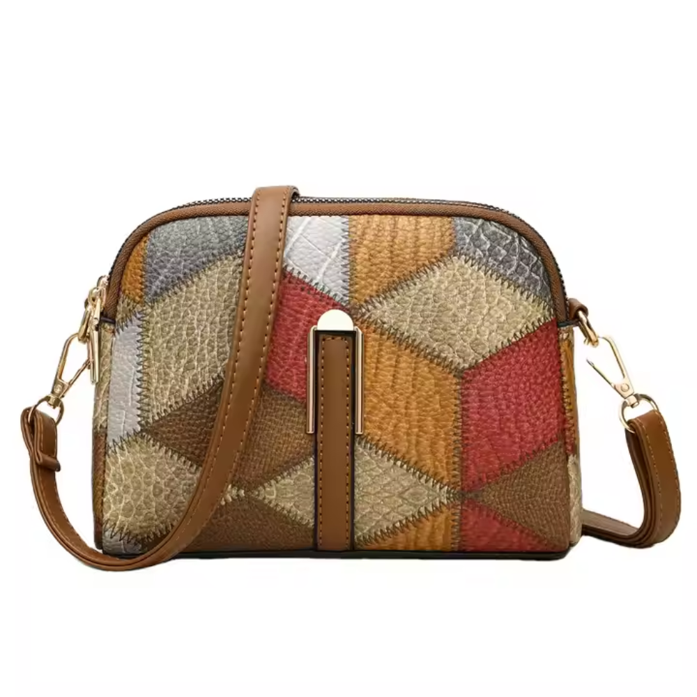 Luna | Mini Crossbody Bag in Patchwork Design