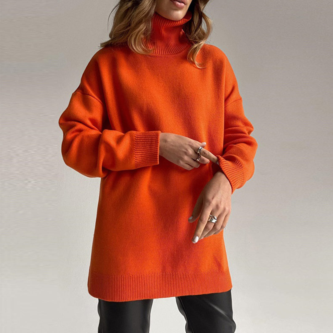 Avencea - Stylish Side Split Sweater