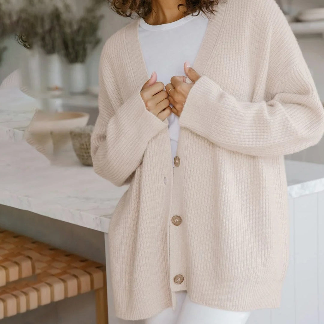 Madison | Women’s Cozy Loose-Fit Long Sleeve Winter Cardigan