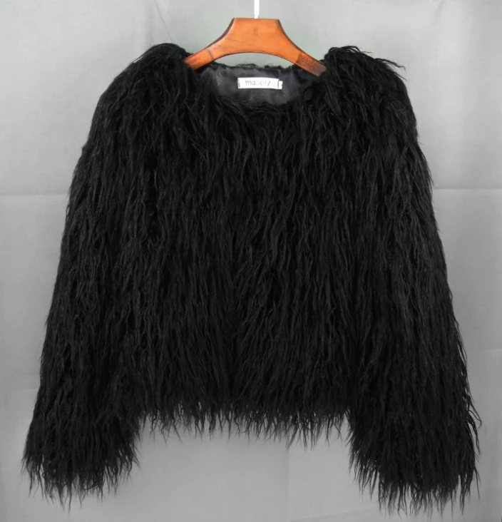 Ashley | Women’s Stylish Faux Fur Cropped Jacket