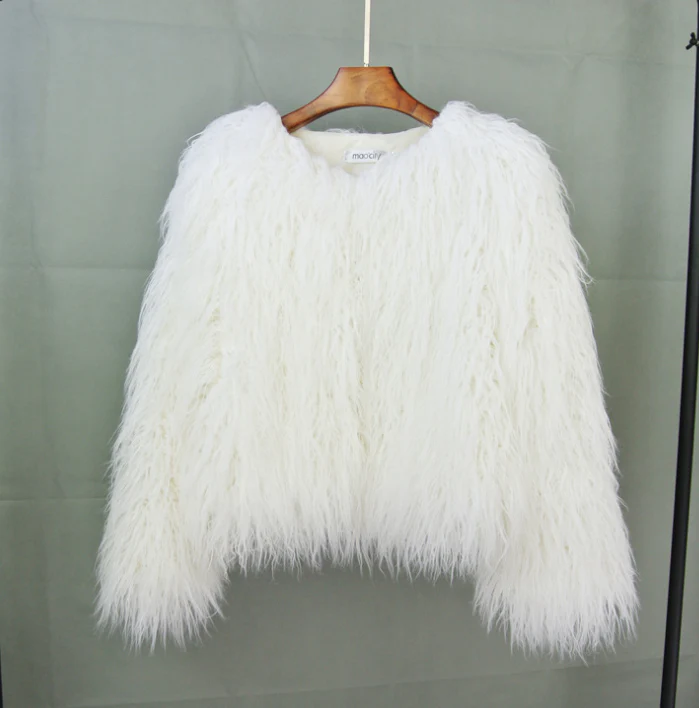 Ashley | Women’s Stylish Faux Fur Cropped Jacket