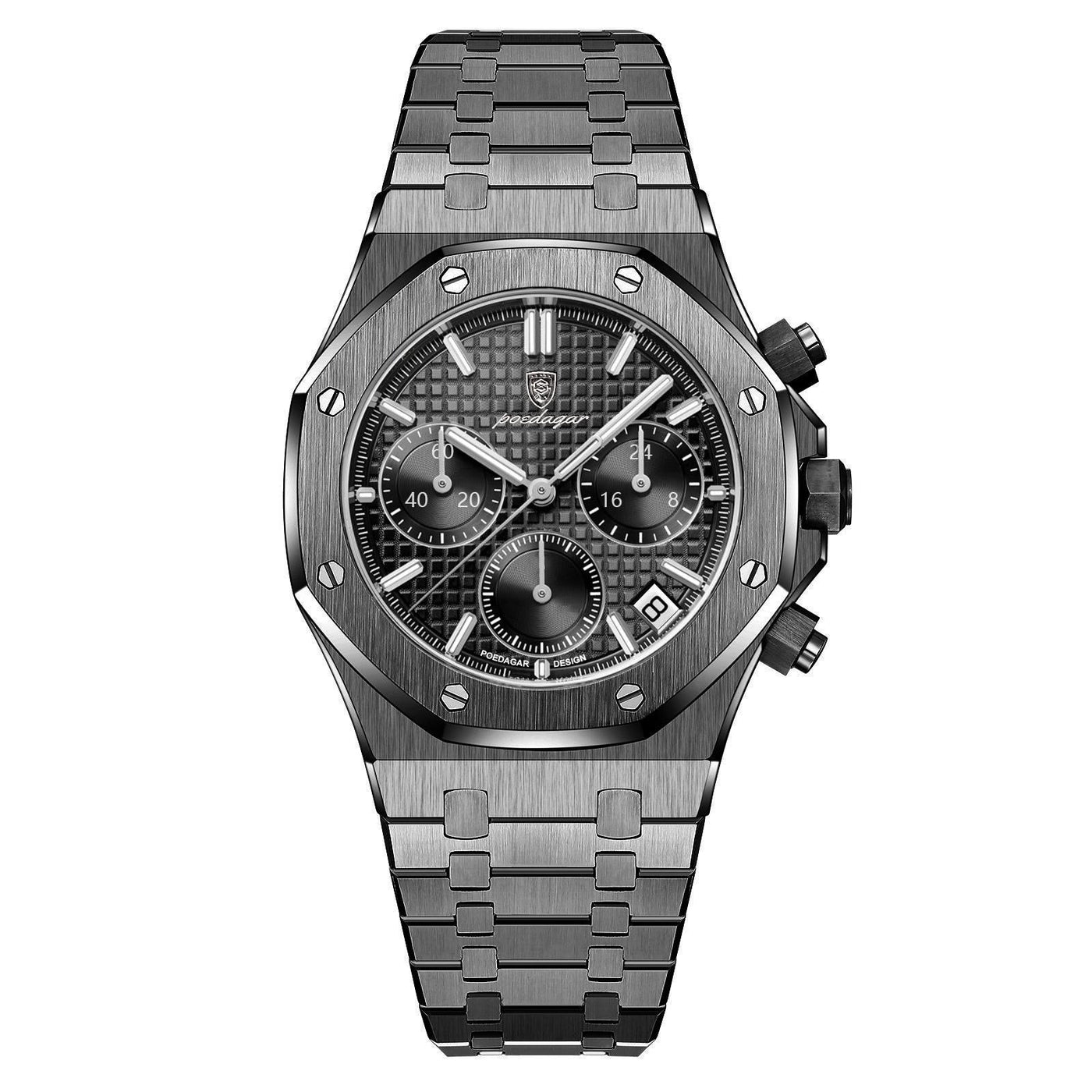 Serenade- Mens Watch Black Edition 42mm