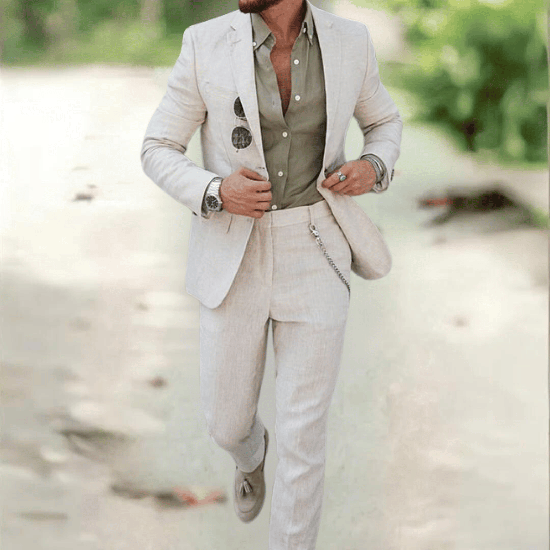 Avencea Lightweight Summer Suit for Style-Conscious Men