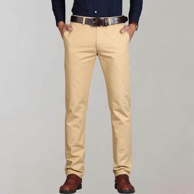 Avencea - Straight Cut Chino Pants for Men