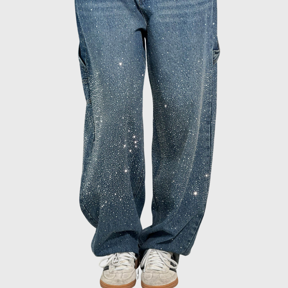 Denise ™ | Denim Balloon Carpenter Jeans