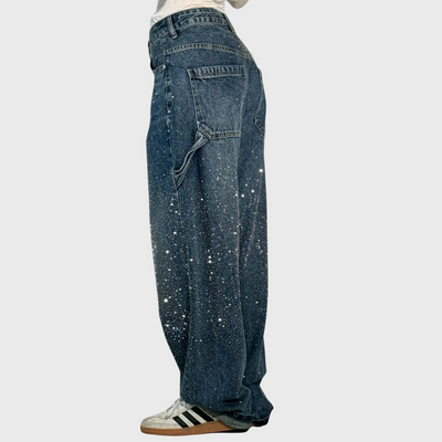 Denise ™ | Denim Balloon Carpenter Jeans