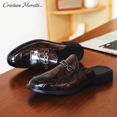 "Portofino" Leather Mules