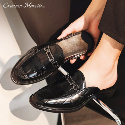 "Portofino" Leather Mules