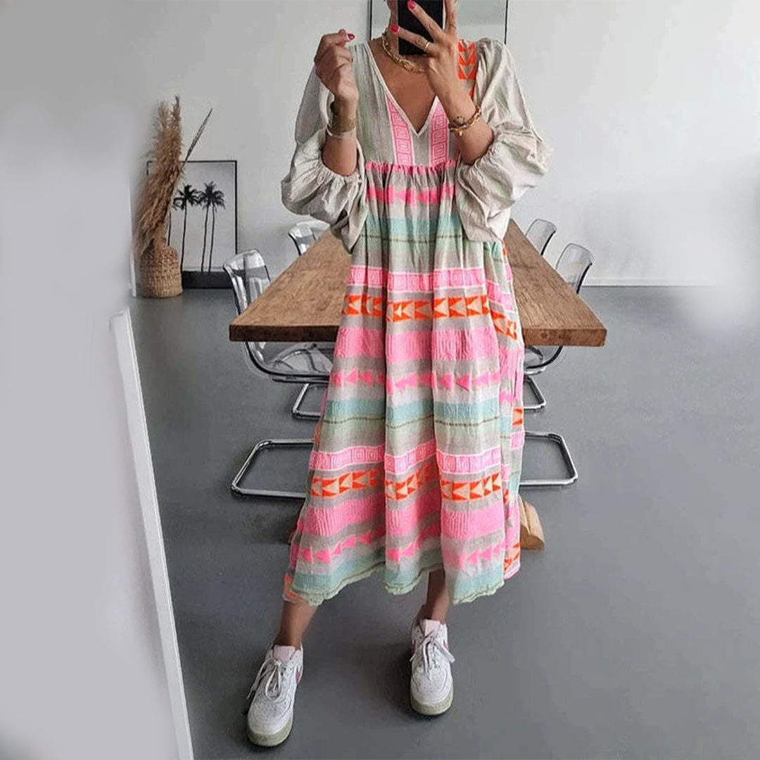 Sabrina ~ Comfortable Boho Dress