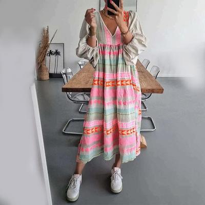 Sabrina ~ Comfortable Boho Dress