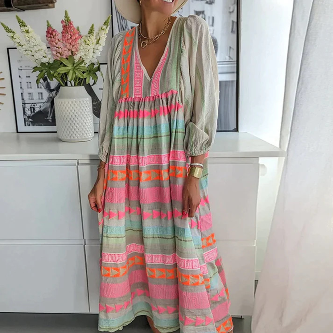 Sabrina ~ Comfortable Boho Dress