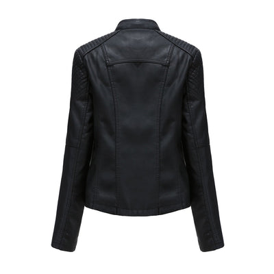 Avencea - Elegant leather jacket with stylish design