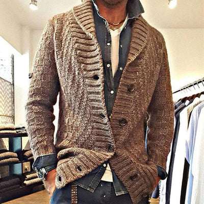 Avencea - Schalkragen Cardigan for Men