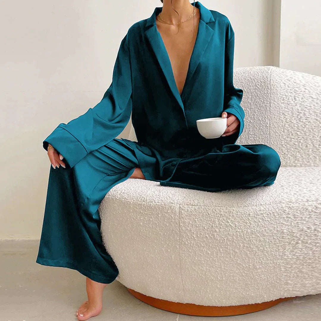 Avencea - Luxury Silk Pajama Set