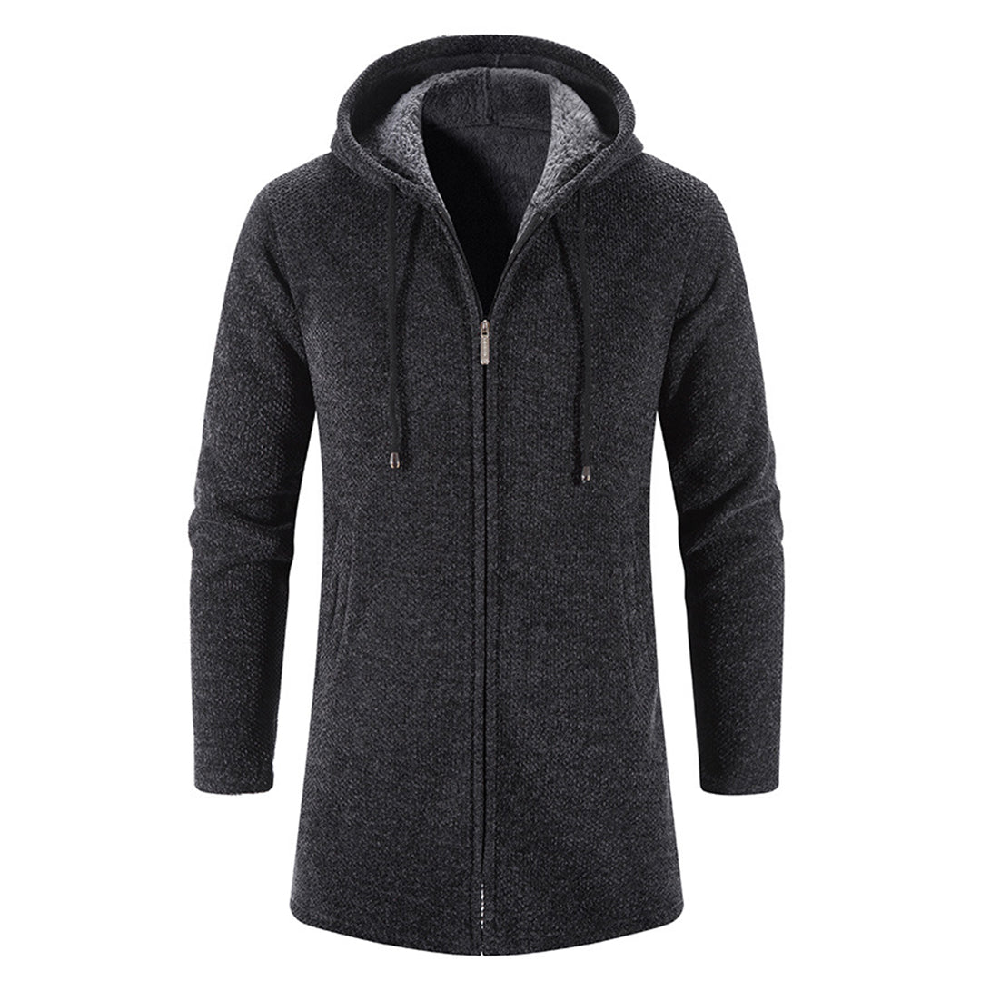 Avencea - Warm Men's Jacket with Hood for Comfort and Style